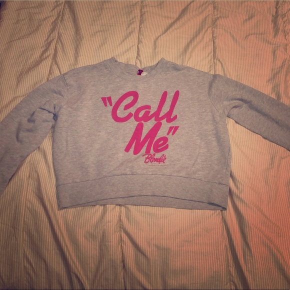 H&M divided “Call me-Blondie” Sweatshirt size S - Picture 2 of 5
